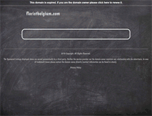 Tablet Screenshot of floristbelgium.com